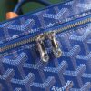 GOYARD Goyardine Muse Vanity Case Sky Blue 1352545