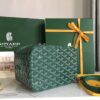 GOYARD Goyardine Muse Vanity Case Green 1097513