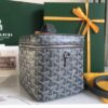 GOYARD Goyardine Muse Vanity Case Grey