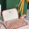 GOYARD Goyardine Plumet Wallet Clutch pink