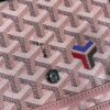 GOYARD Goyardine Plumet Wallet Clutch pink