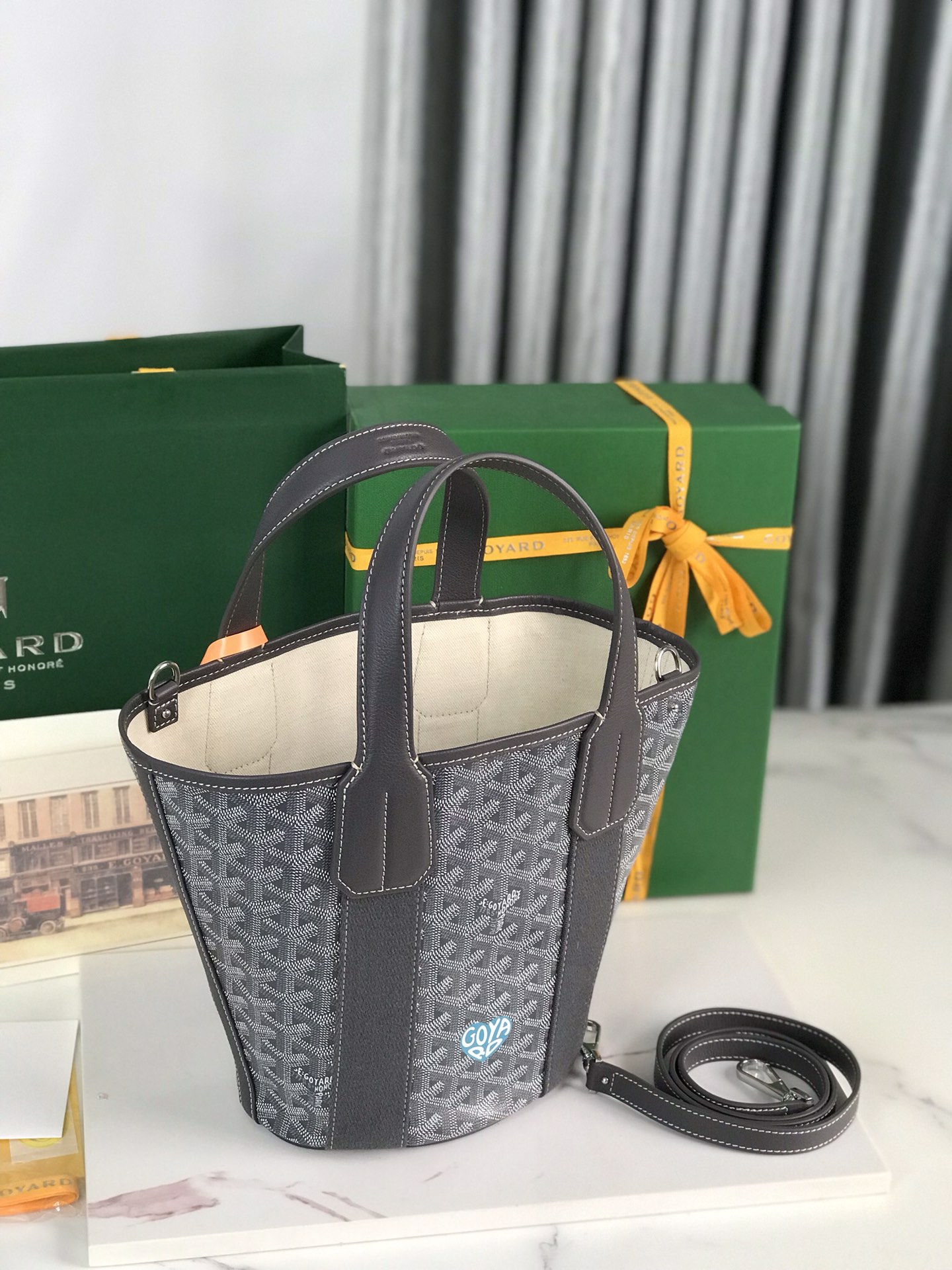 Goyard Goyardine Belharra PM 2024 w/ Tags - gray Totes,