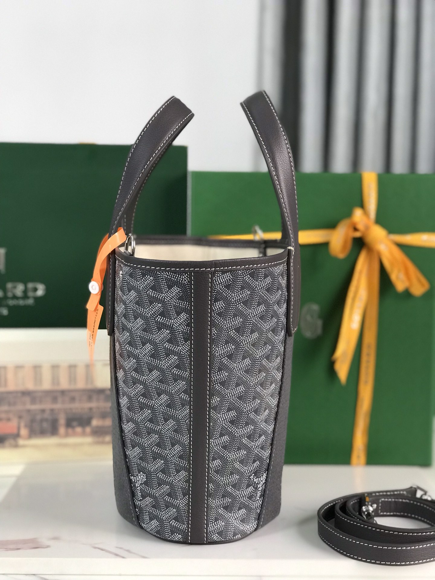 Goyard Goyardine Belharra PM 2024 w/ Tags - gray Totes,