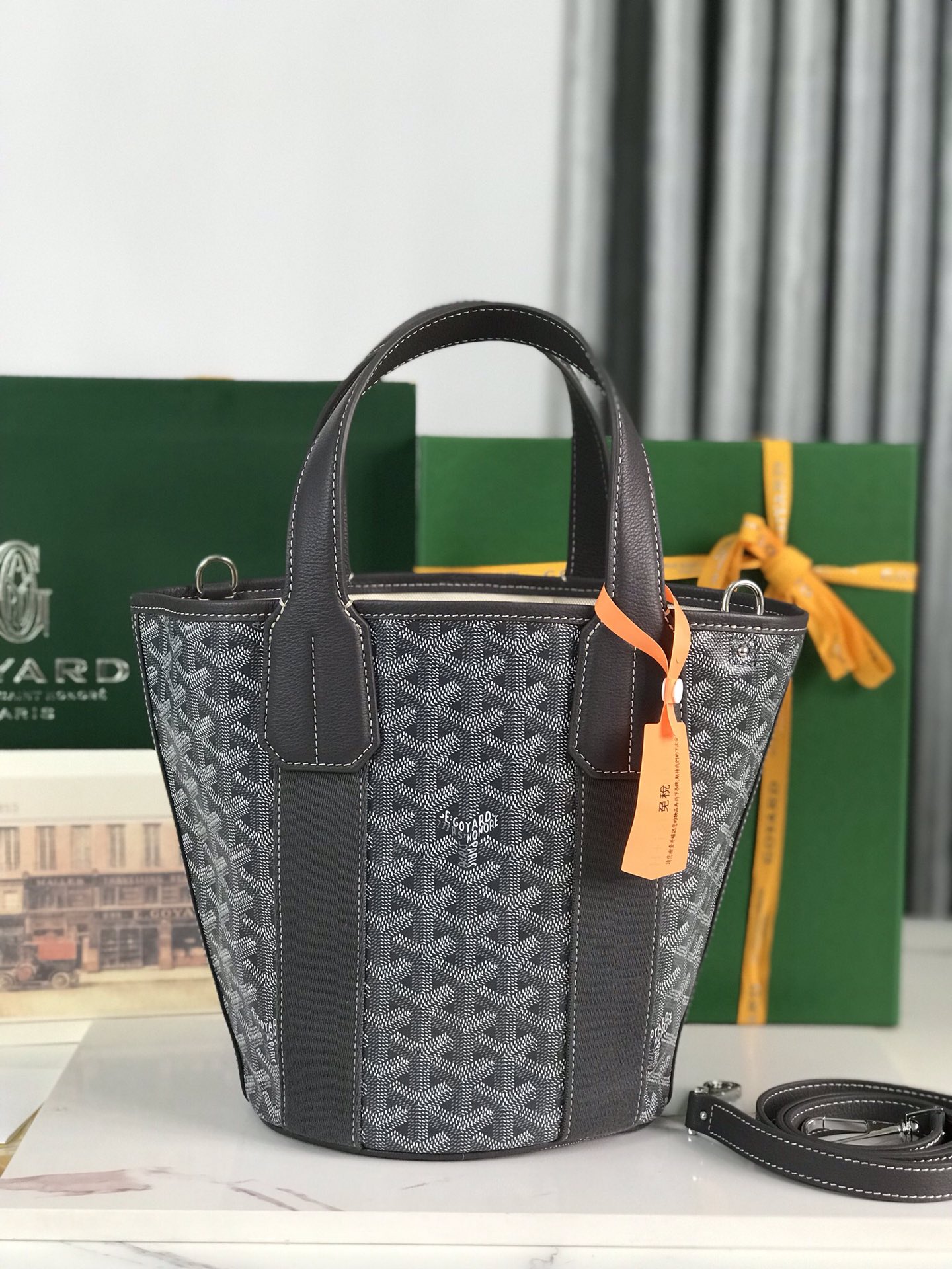 Goyard Goyardine Belharra PM 2024 w/ Tags - gray Totes,