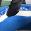 GOYARD Goyardine Plumet Wallet Clutch blue