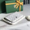 GOYARD Goyardine Plumet Wallet Clutch White 1095841