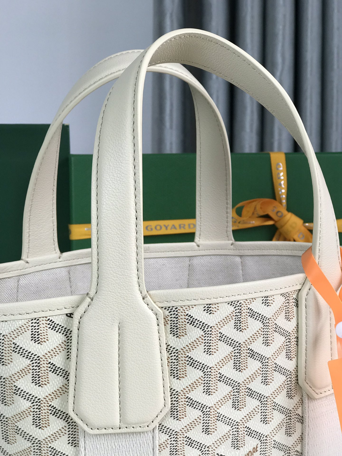 Goyard Goyardine Belharra PM 2024 w/ Tags - whiteTotes,