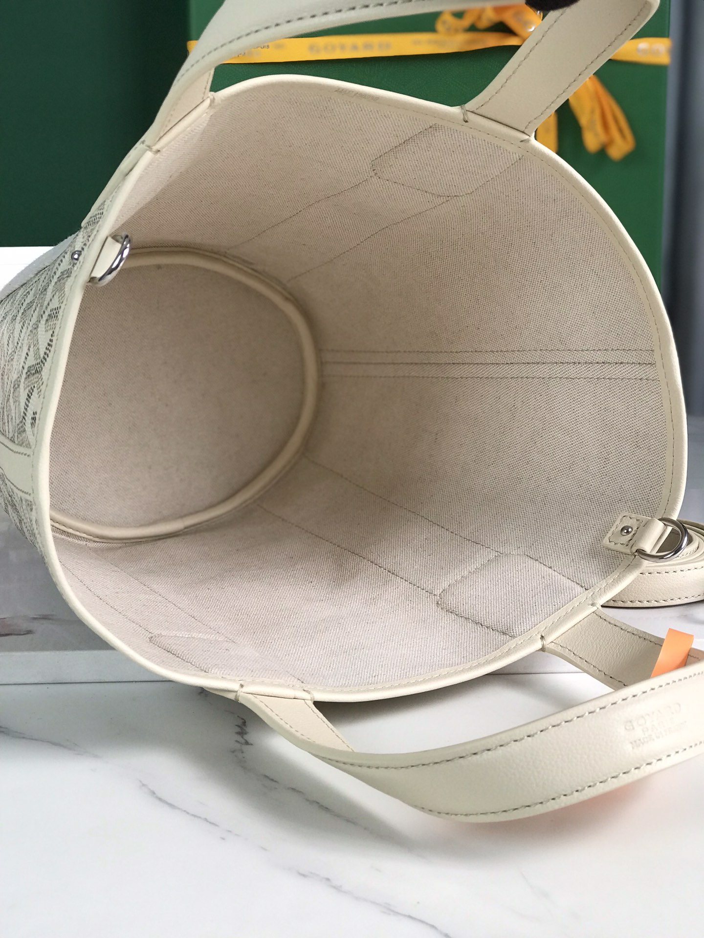 Goyard Goyardine Belharra PM 2024 w/ Tags - whiteTotes,