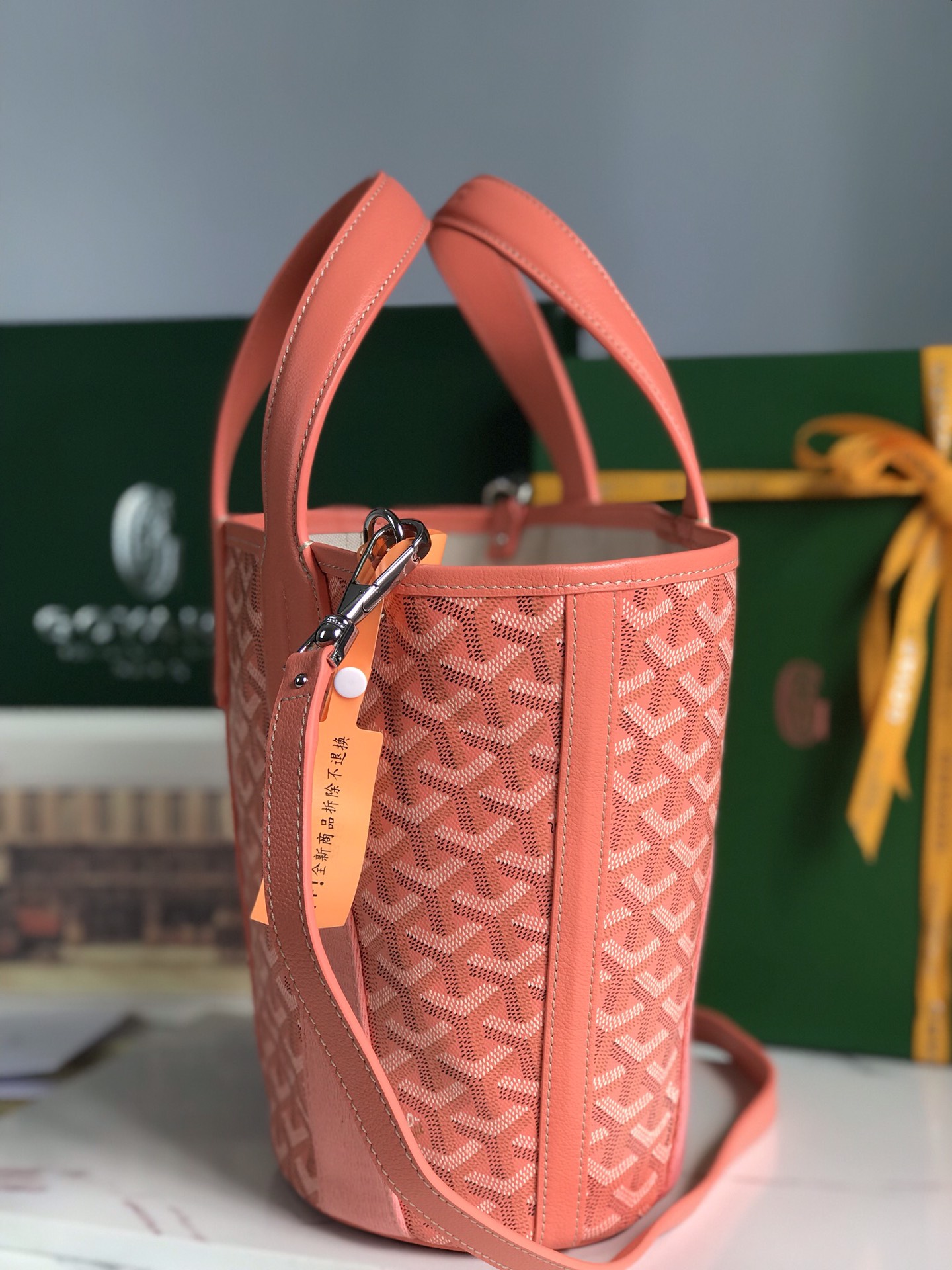 Goyard Goyardine Belharra PM 2024 w/ Tags - pink Totes,