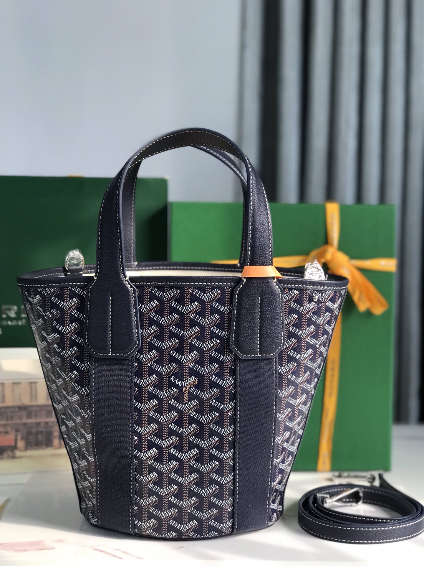 Goyard Goyardine Belharra PM 2024 w/ Tags - Blue Totes,