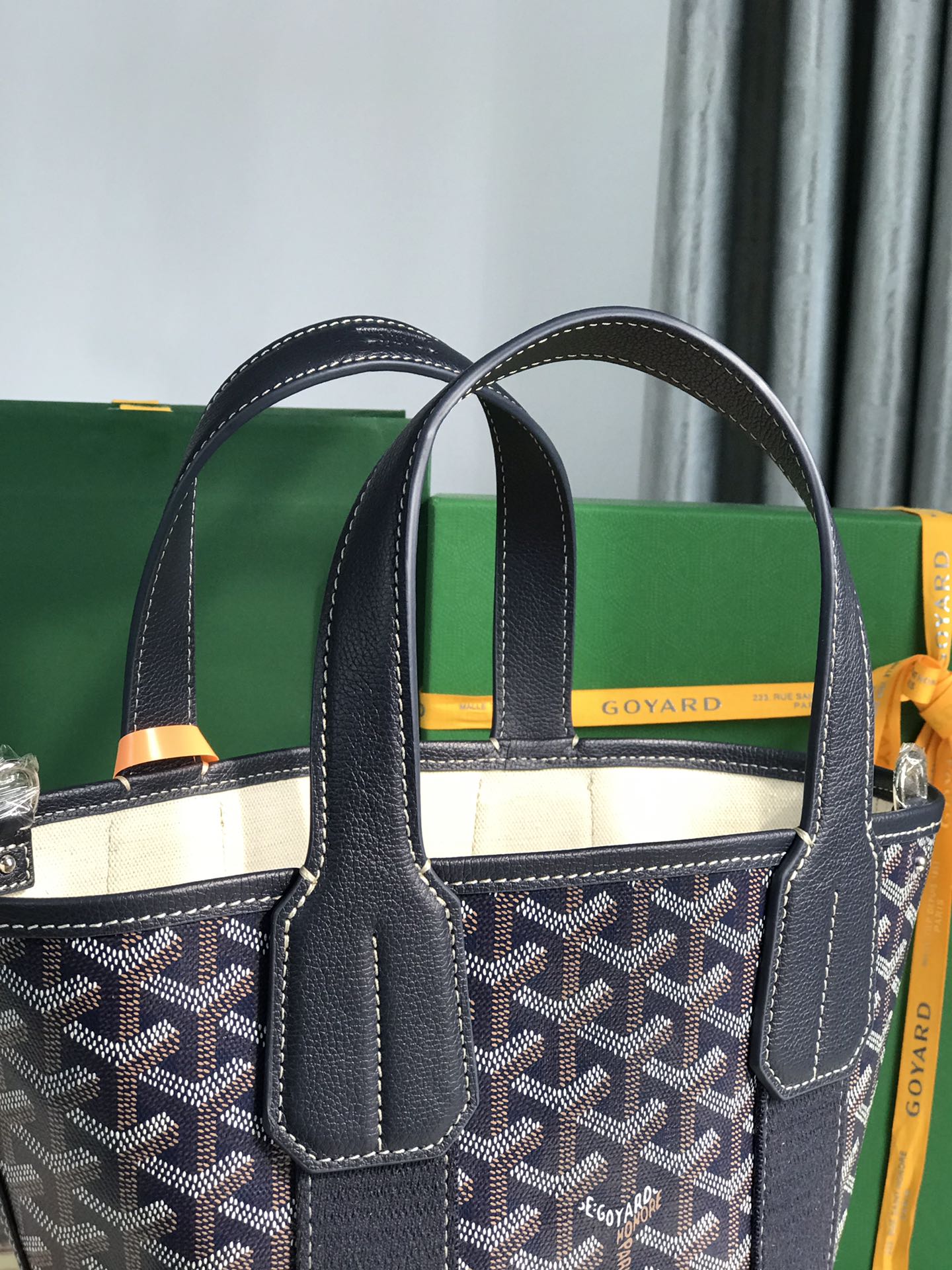Goyard Goyardine Belharra PM 2024 w/ Tags - Blue Totes,