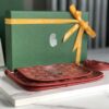 Goyard Plumet Crossbody Shoulder Bag Pochette Wallet PVC red