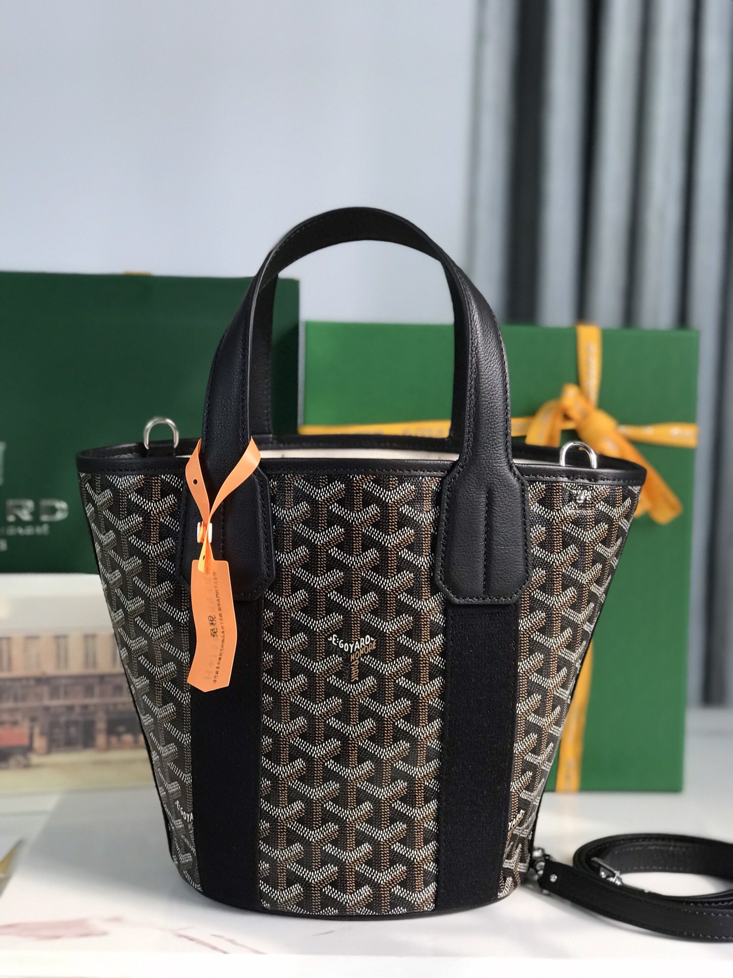 Goyard Goyardine Belharra PM 2024 w/ Tags - Blue Totes