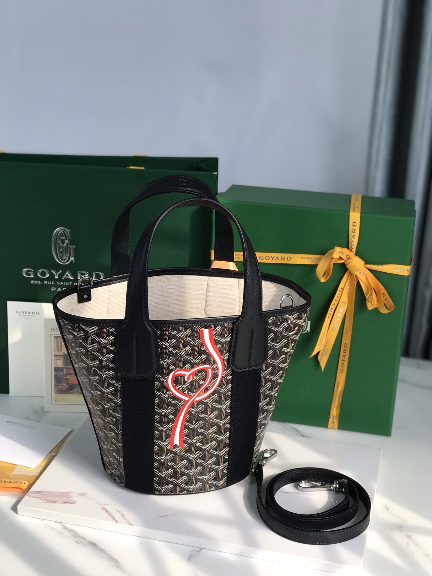 Goyard Goyardine Belharra PM 2024 w/ Tags - Blue Totes