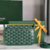 Goyard Plumet Crossbody Shoulder Bag Pochette Wallet PVC green