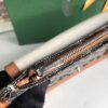 Goyard Black/Brown Chevron Print Coated Canvas Plumet