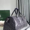 Croisière leather travel bag Goyard Blue in Leather - 56116457
