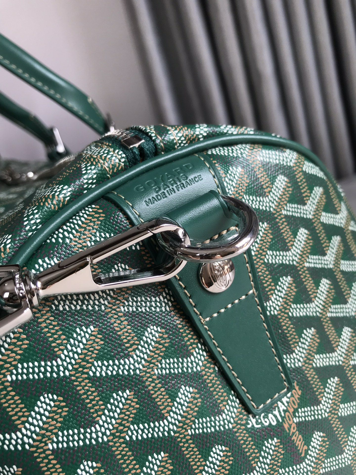 Goyard Goyardine Bowling 45 2023 - Green Luggage and