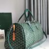 Goyard Goyardine Bowling 45 2023 - Green Luggage and