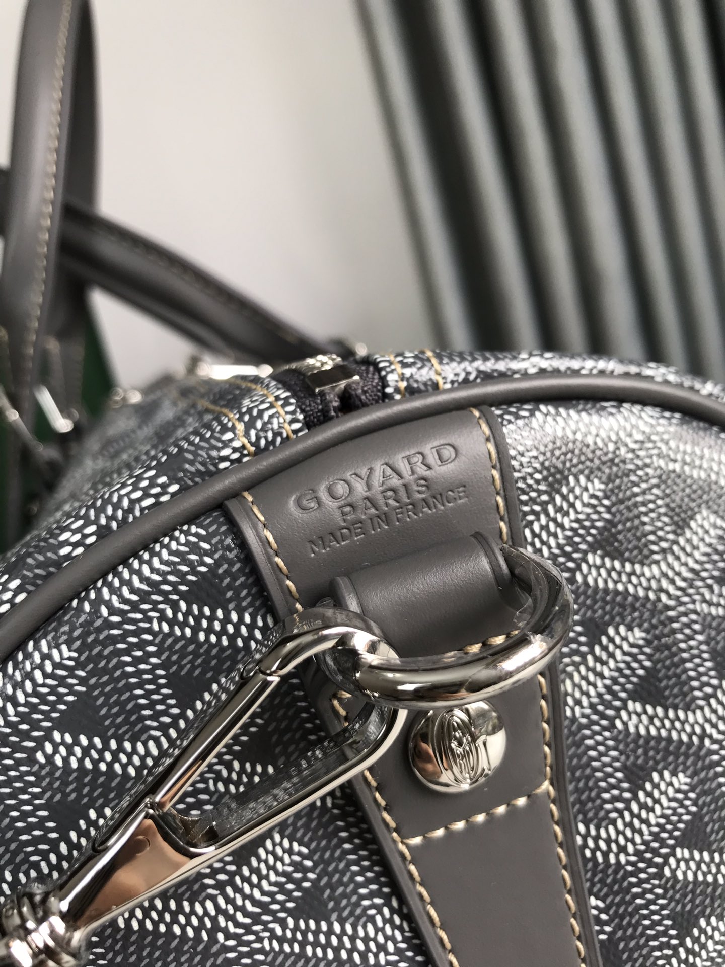 Goyard Gray Goyardine Croisiere 50 Brown Dark grey