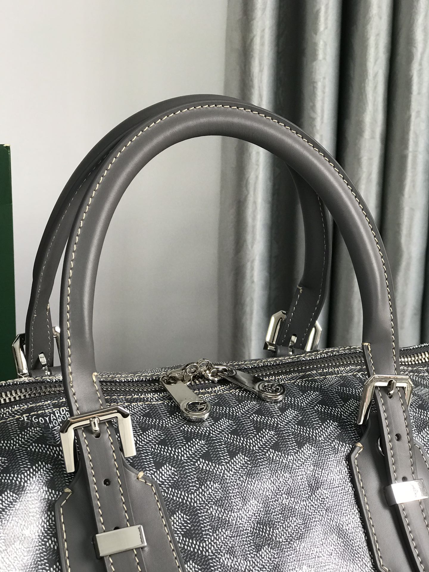 Goyard Gray Goyardine Croisiere 50 Brown Dark grey
