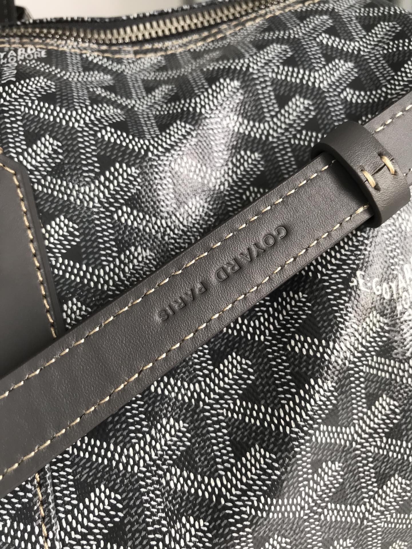 Goyard Gray Goyardine Croisiere 50 Brown Dark grey