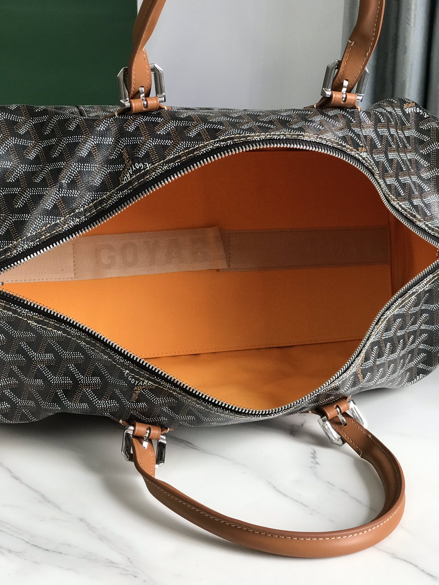 Goyard Croisier Boston Tote Bag Travel Bag Duffel 5218 68240615