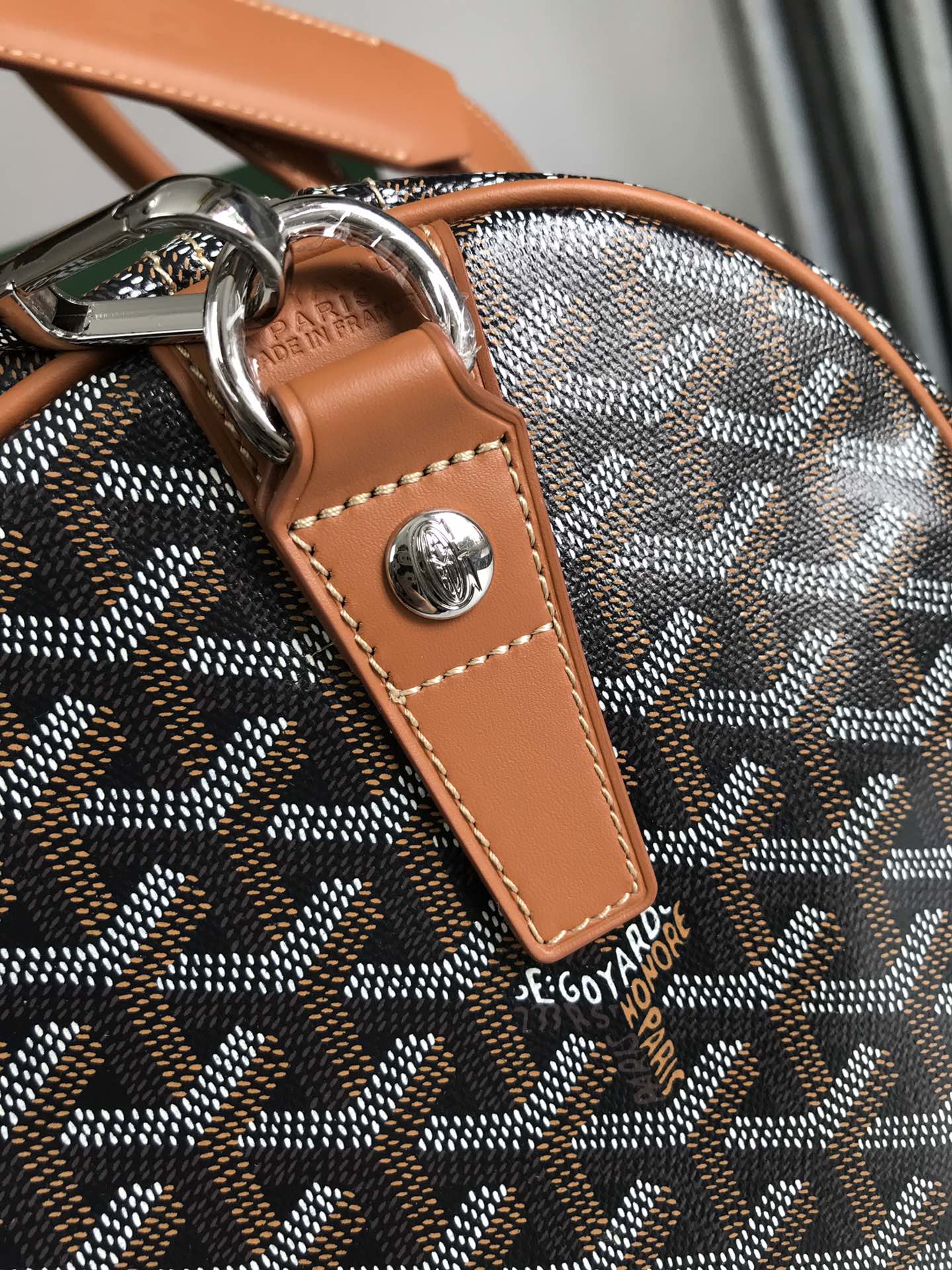 Goyard Croisier Boston Tote Bag Travel Bag Duffel 5218 68240615