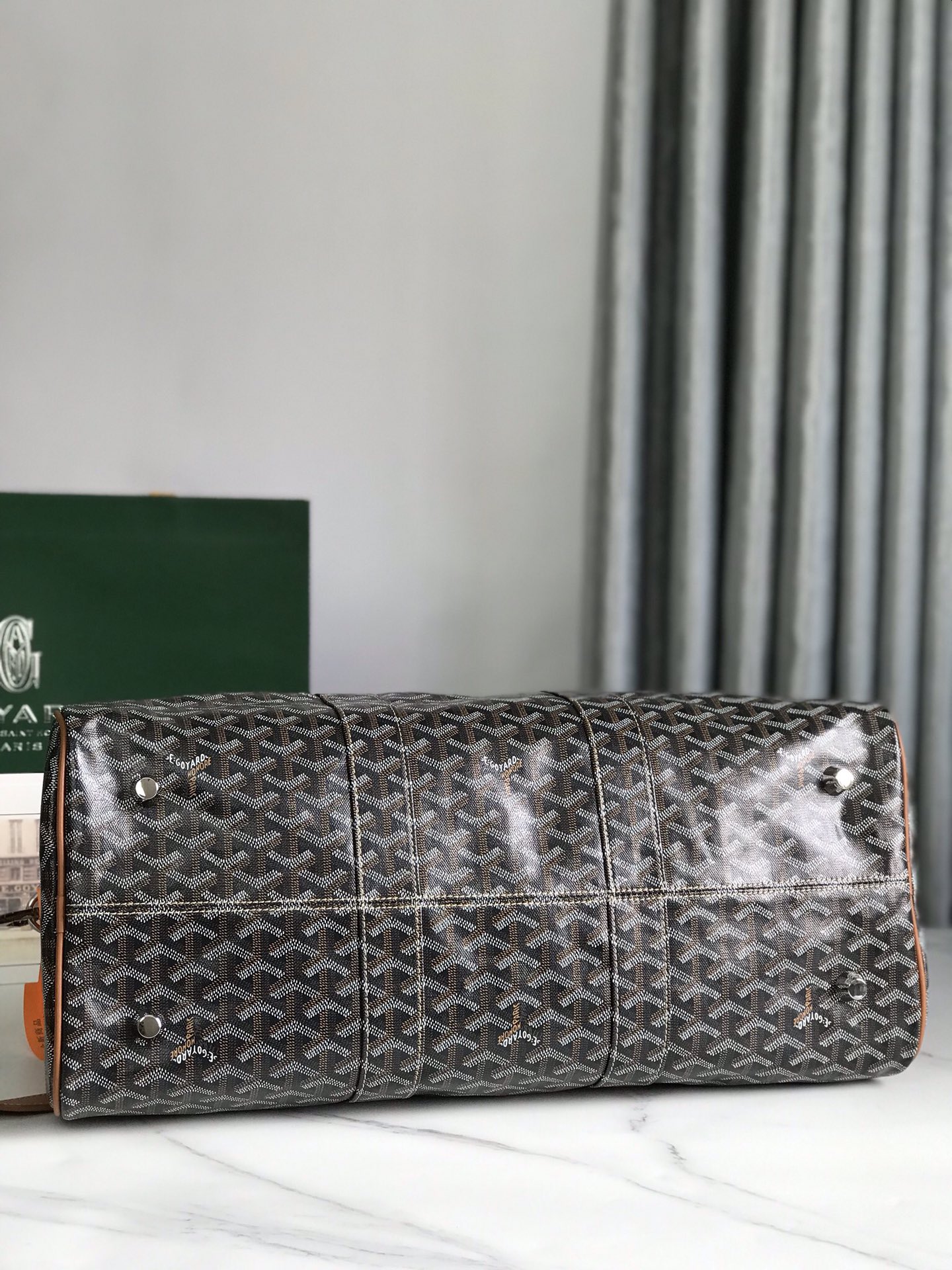 Goyard Croisier Boston Tote Bag Travel Bag Duffel 5218 68240615