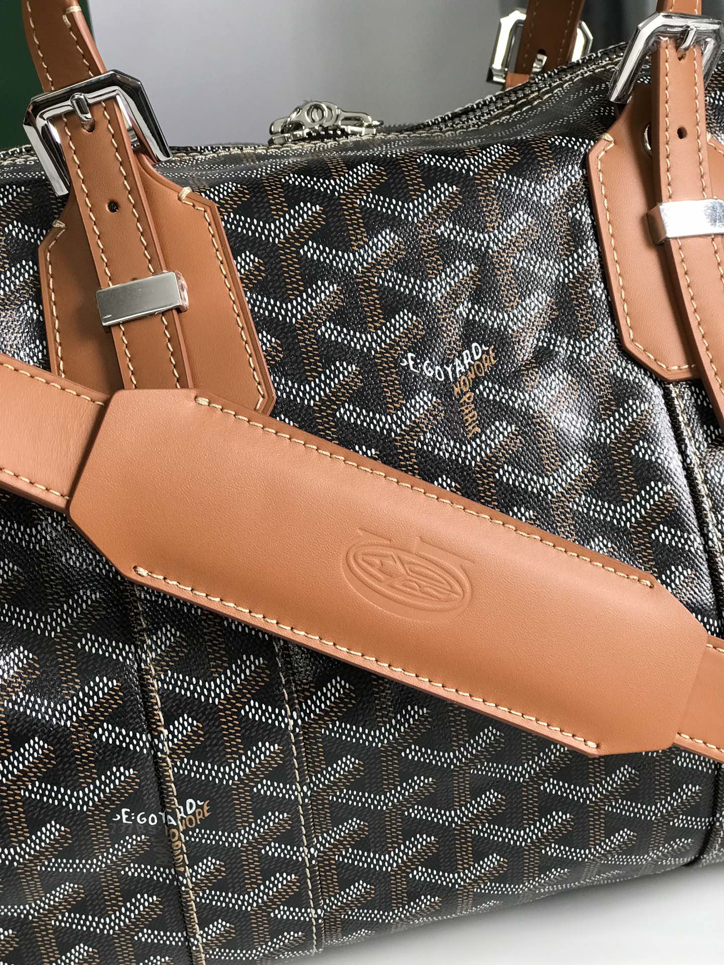 Goyard Croisier Boston Tote Bag Travel Bag Duffel 5218 68240615