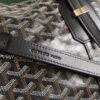 Goyard black brown Goyardine Coated Canvas Croisjour 55 Boston Bag