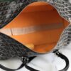 Goyard black brown Goyardine Coated Canvas Croisjour 55 Boston Bag