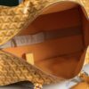 Goyard yellow Goyardine Coated Canvas Croisjour 55 Boston Bag