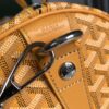 Goyard yellow Goyardine Coated Canvas Croisjour 55 Boston Bag
