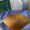 Goyard blue Goyardine Coated Canvas Croisjour 55 Boston Bag