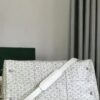 Goyard white Goyardine Coated Canvas Croisjour 55 Boston Bag
