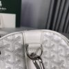 Goyard white Goyardine Coated Canvas Croisjour 55 Boston Bag