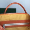 Goyard orange Goyardine Coated Canvas Croisjour 55 Boston Bag