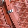 Goyard orange Goyardine Coated Canvas Croisjour 55 Boston Bag