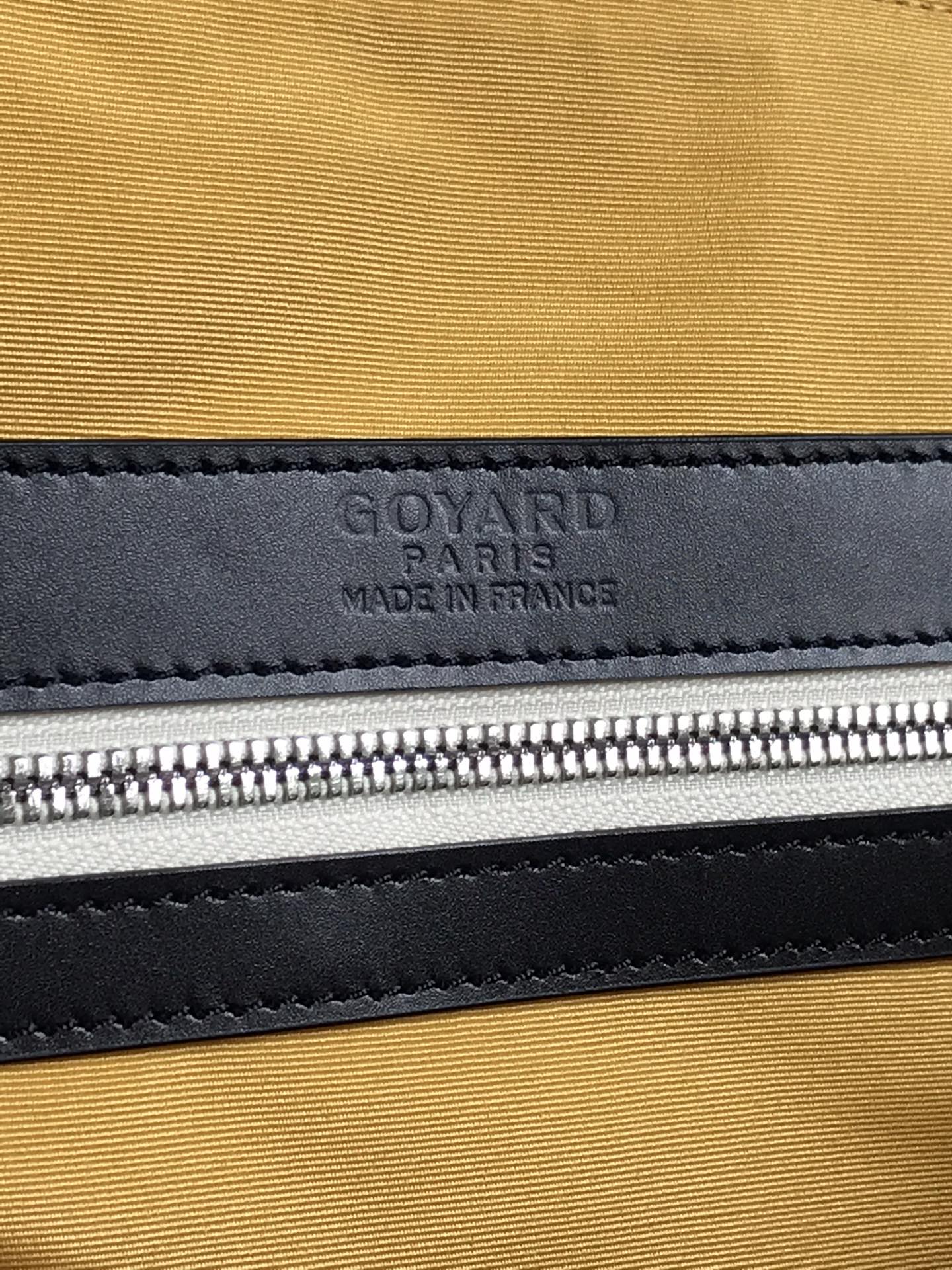 Goyard black Goyardine Coated Canvas Croisjour 55 Boston Bag