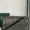 Goyard black Goyardine Coated Canvas Croisjour 55 Boston Bag