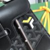 Goyard Saigon Mini Limited So Black Canvas PHW –