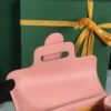 Goyard Saigon Structure Nano Bag Pink Goyardine Silver ...
