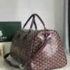 Goyard brown Goyardine Coated Canvas Croisjour 55 Boston Bag