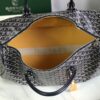 Goyard blackGoyardine Coated Canvas Croisjour 55 Boston Bag