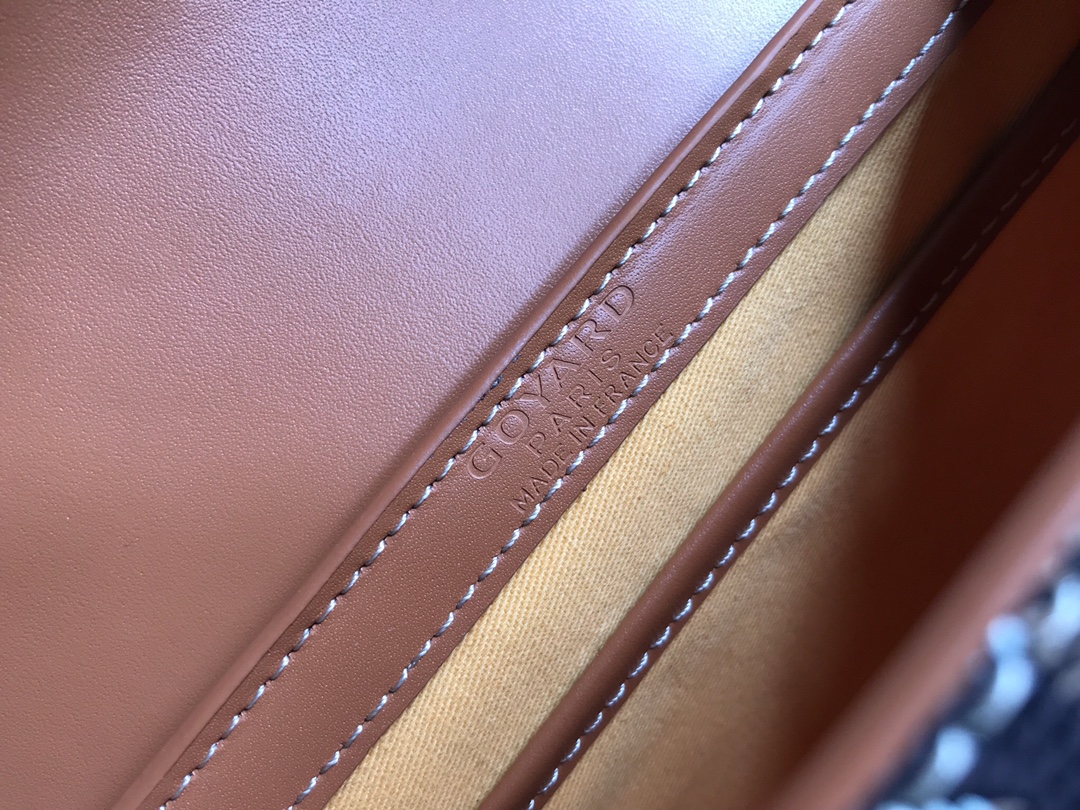 Goyard Saigon Structure Mini Bag Black and Brown