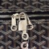 Goyard blackGoyardine Coated Canvas Croisjour 55 Boston Bag