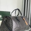 Goyard blackGoyardine Coated Canvas Croisjour 55 Boston Bag