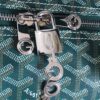 Goyard green Goyardine Coated Canvas Croisjour 55 Boston Bag