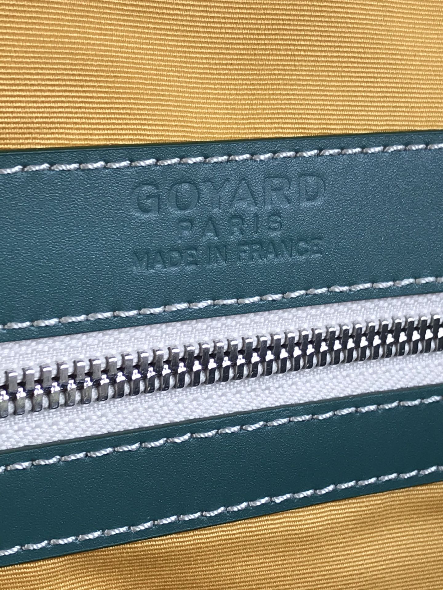 Goyard green Goyardine Coated Canvas Croisjour 55 Boston Bag